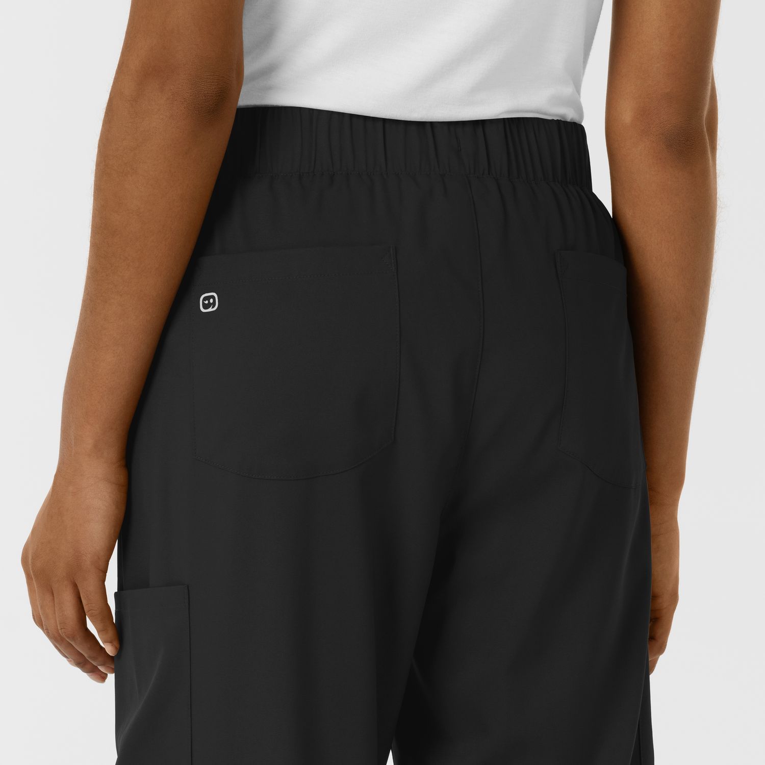 Pantalone donna 5451 doppio cargo black