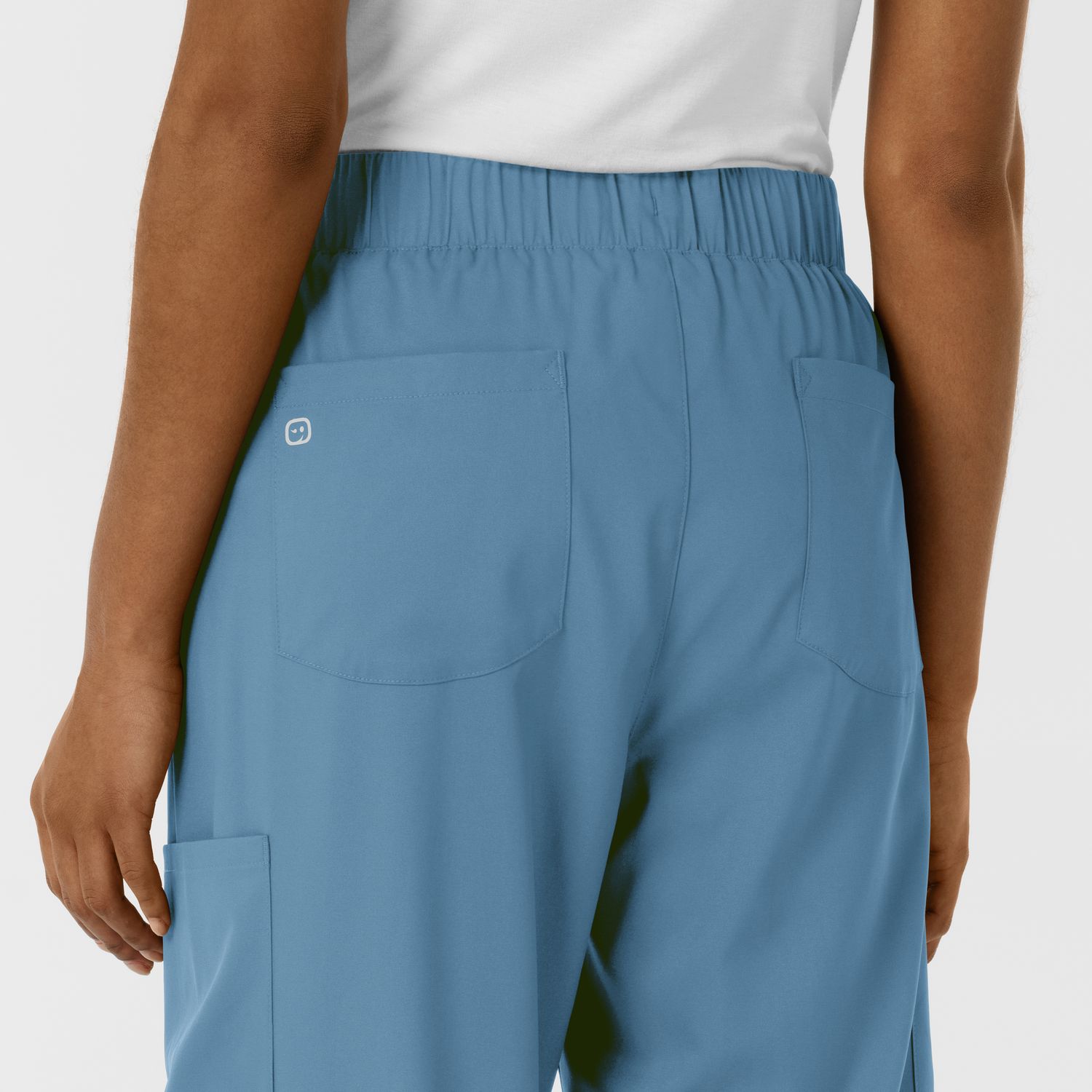 Pantalone donna 5451 doppio cargo pacific blue