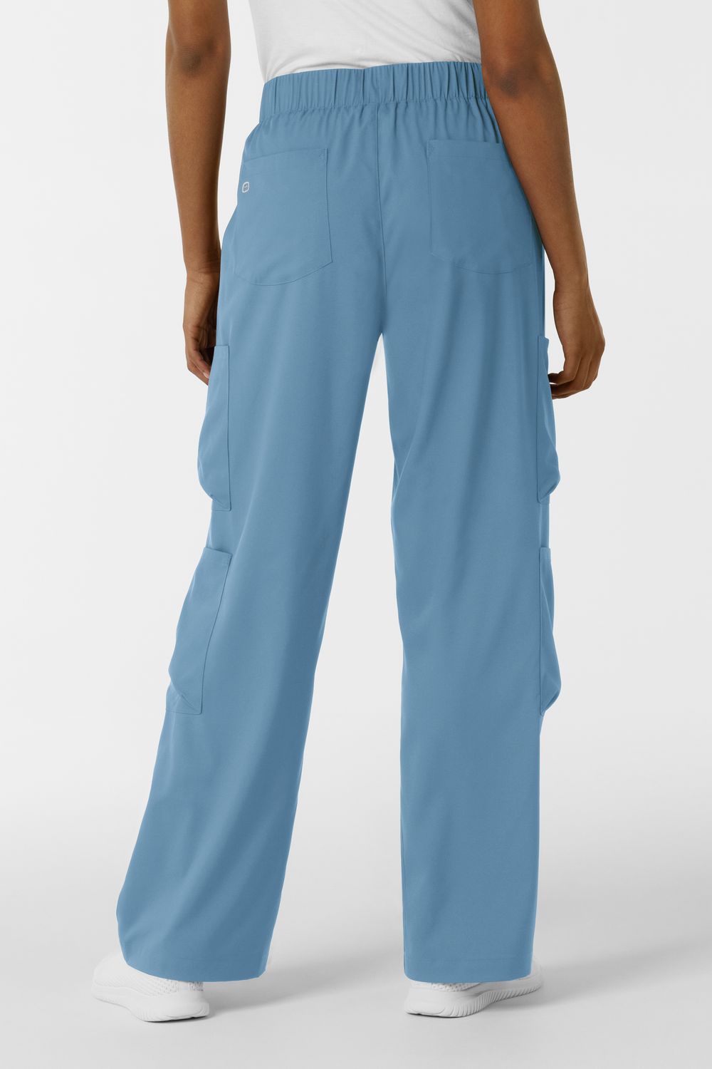 Pantalone donna 5451 doppio cargo pacific blue