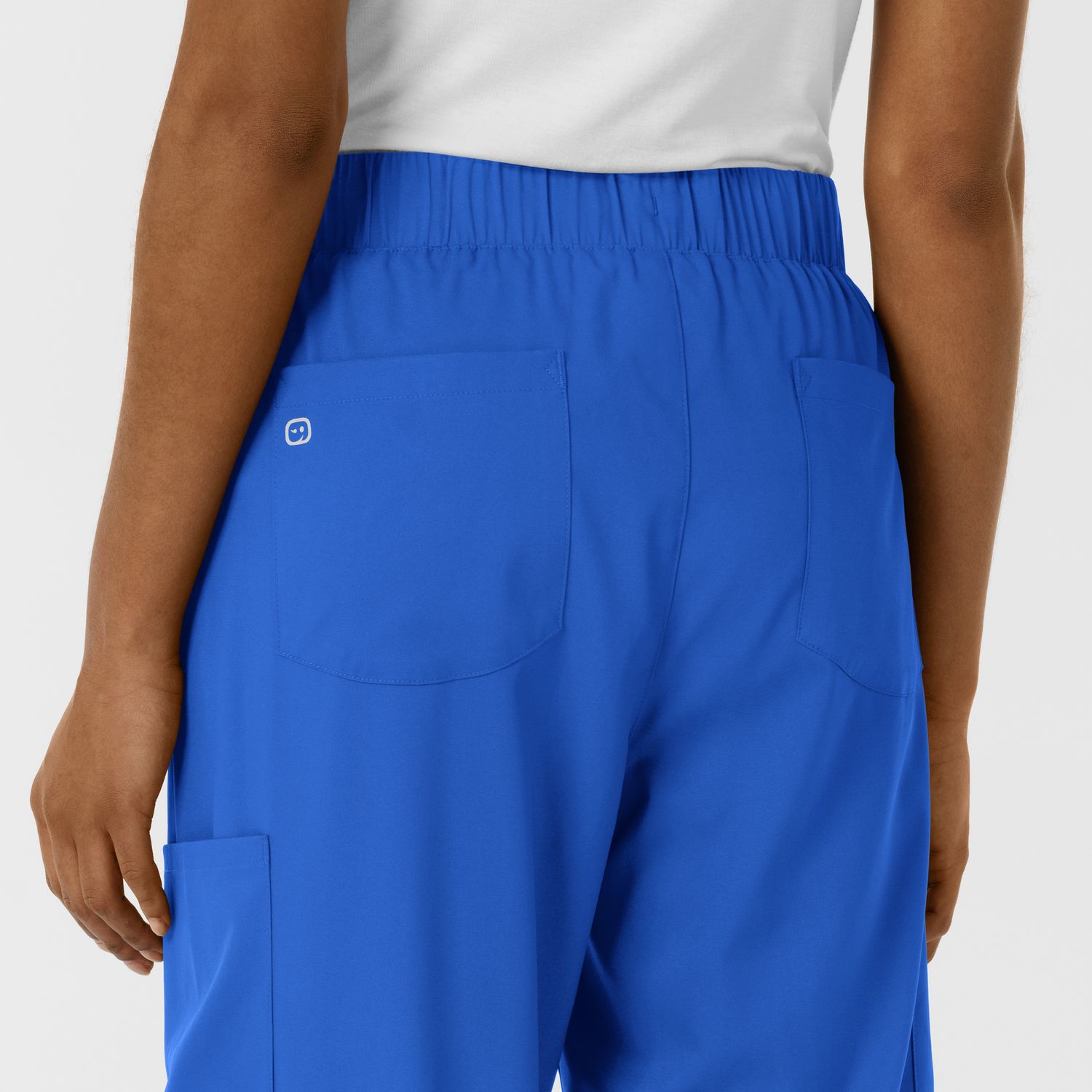 Pantalone donna 5451 doppio cargo royal blue