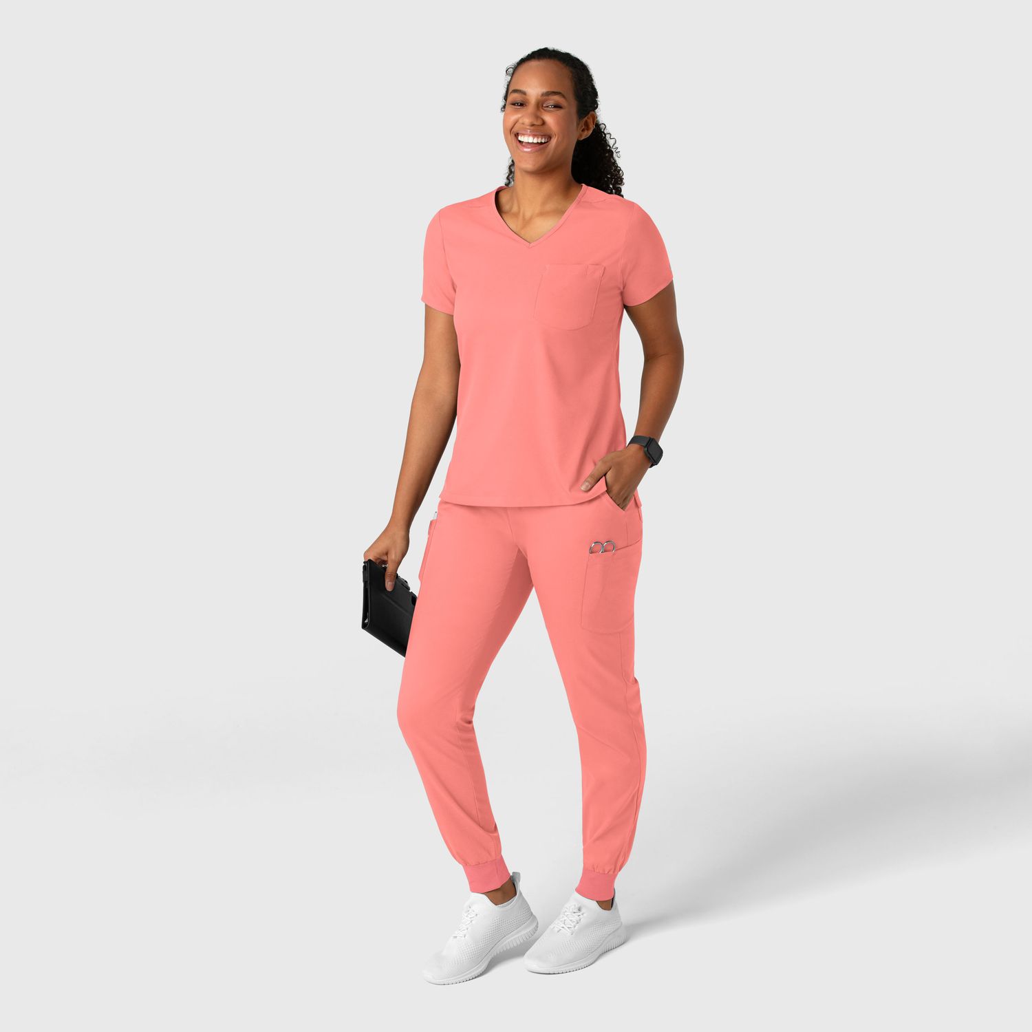 Pantalone donna 5151 jogger cargo paradise pink