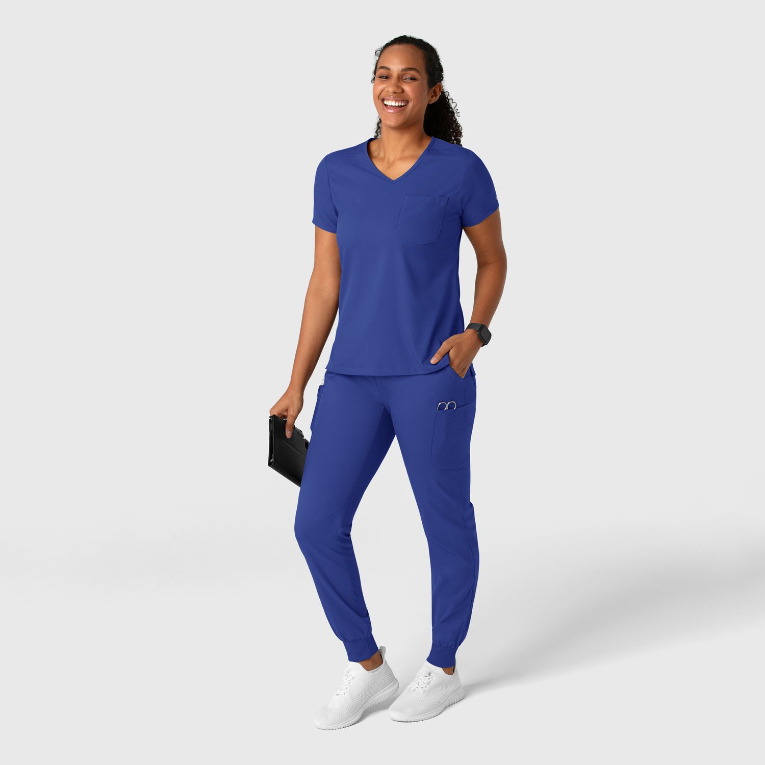 Pantalone donna 5151 jogger cargo galaxy blue