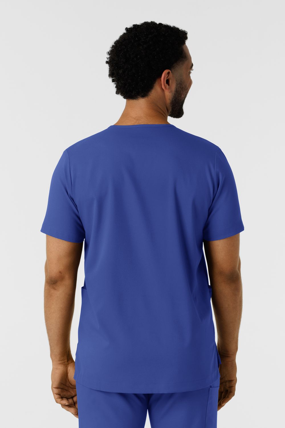 Casacca uomo 6351 scollo a V galaxy blue