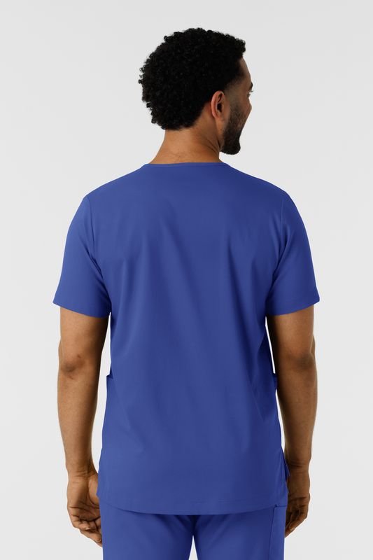 Casacca uomo 6351 scollo a V galaxy blue
