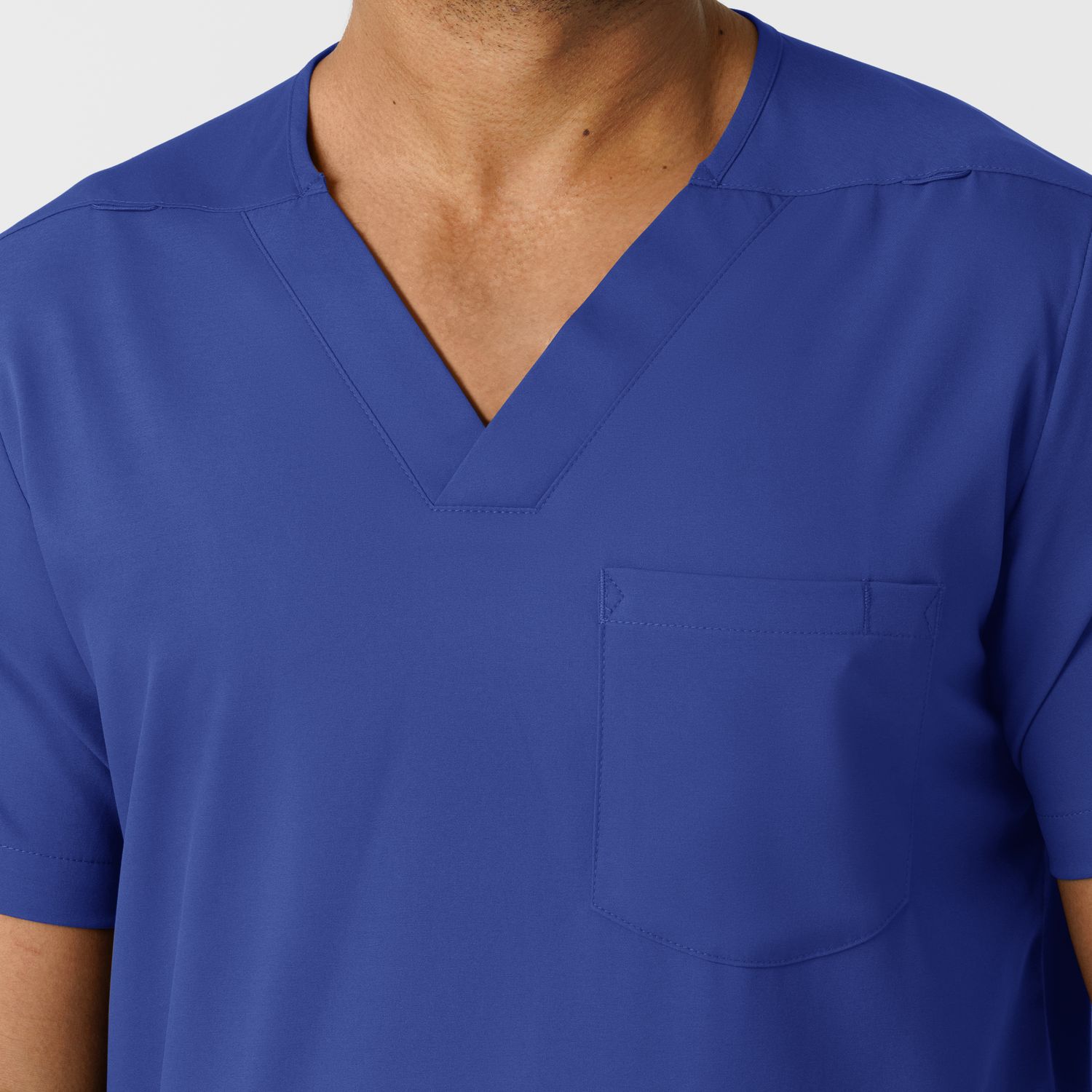 Casacca uomo 6351 scollo a V galaxy blue