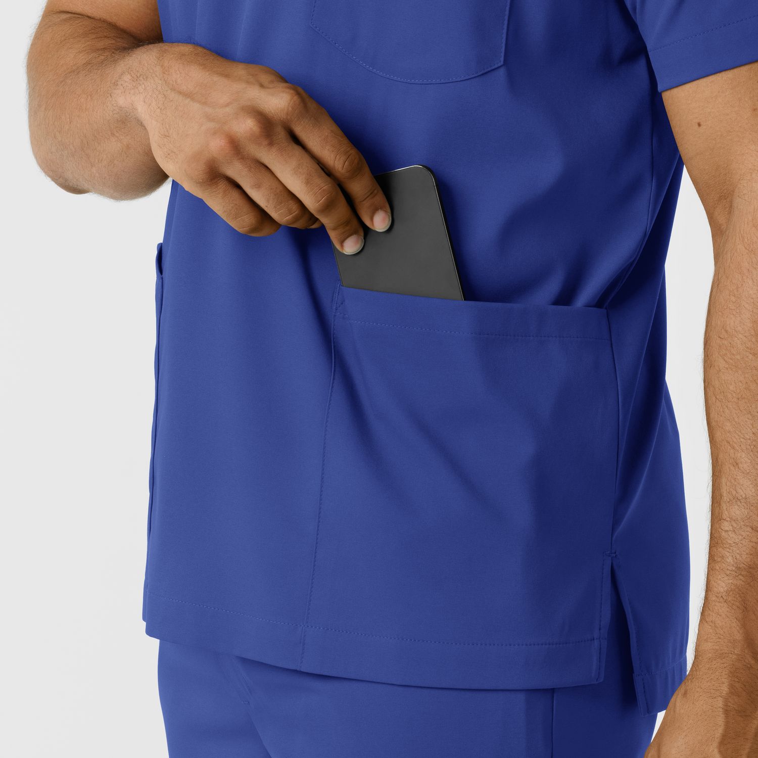 Casacca uomo 6351 scollo a V galaxy blue