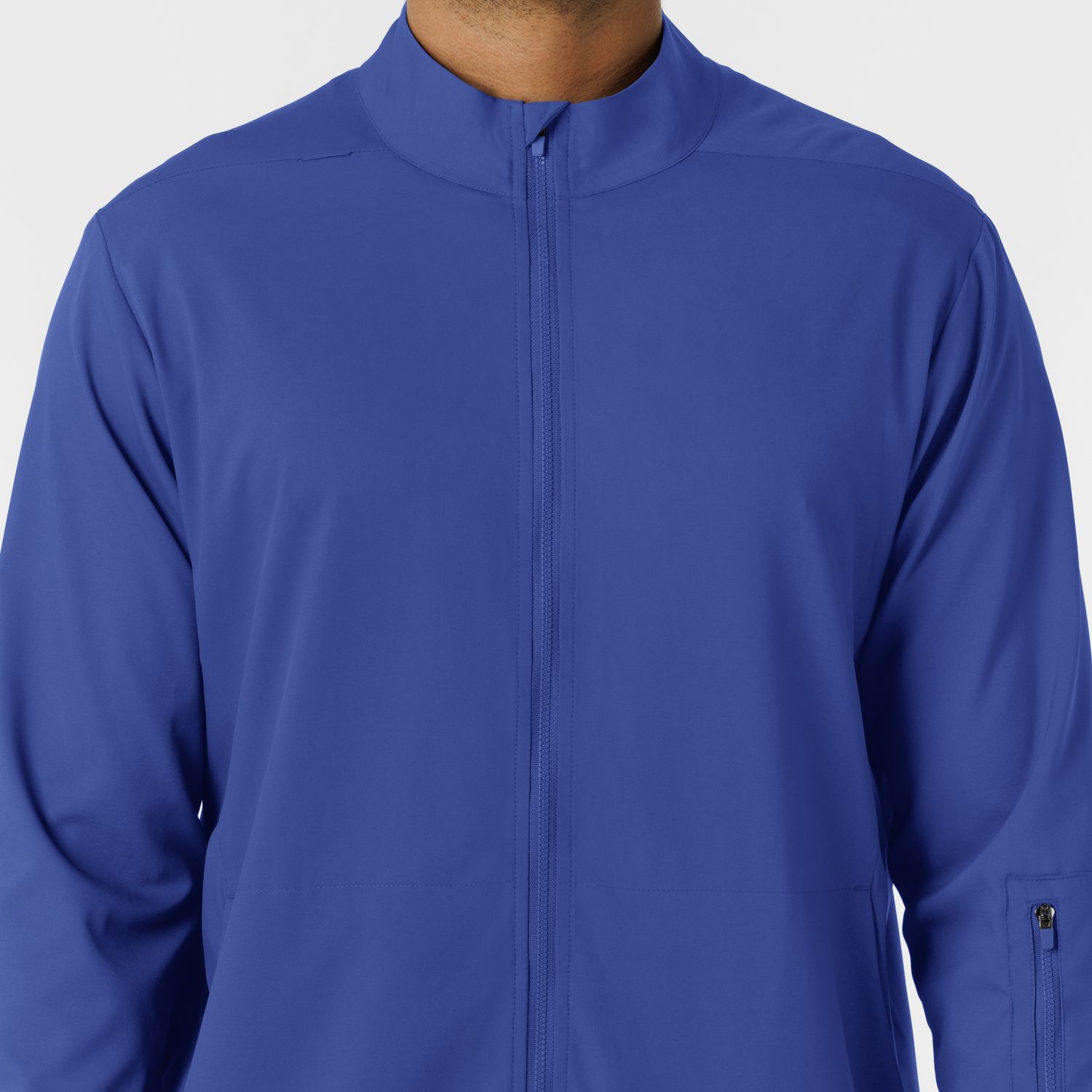 Casacca uomo 8351 manica lunga e zip galaxy blue