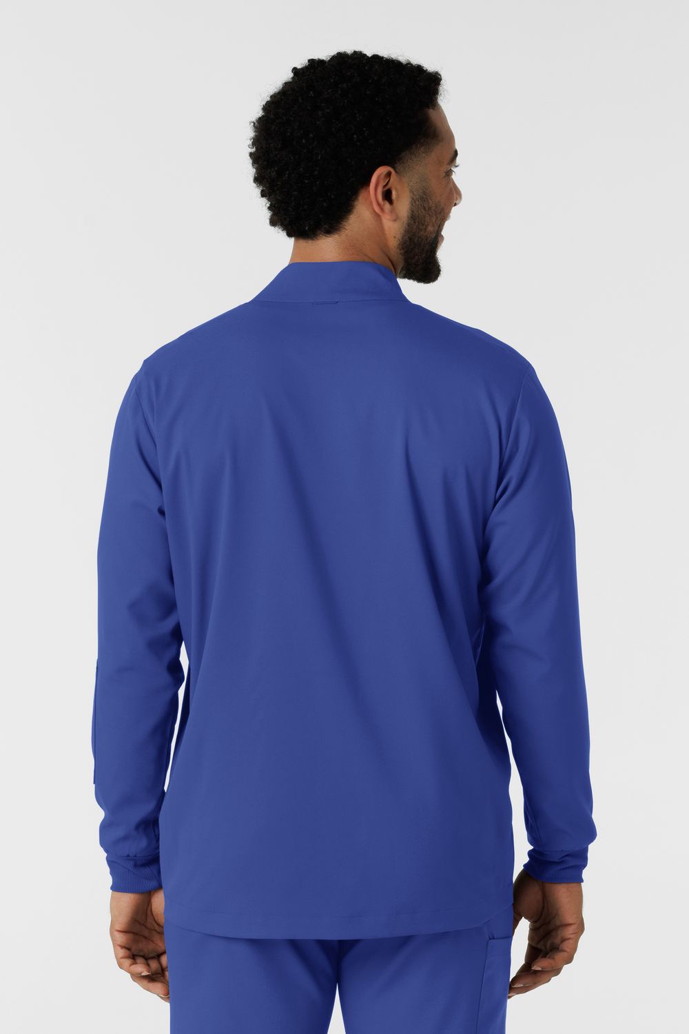 Casacca uomo 8351 manica lunga e zip galaxy blue