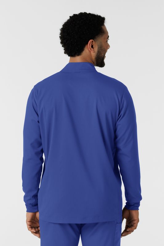 Casacca uomo 8351 manica lunga e zip galaxy blue