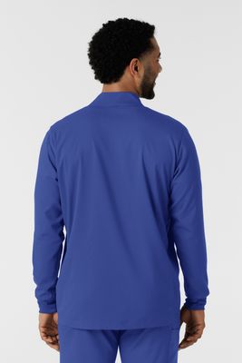 Casacca uomo 8351 manica lunga e zip galaxy blue