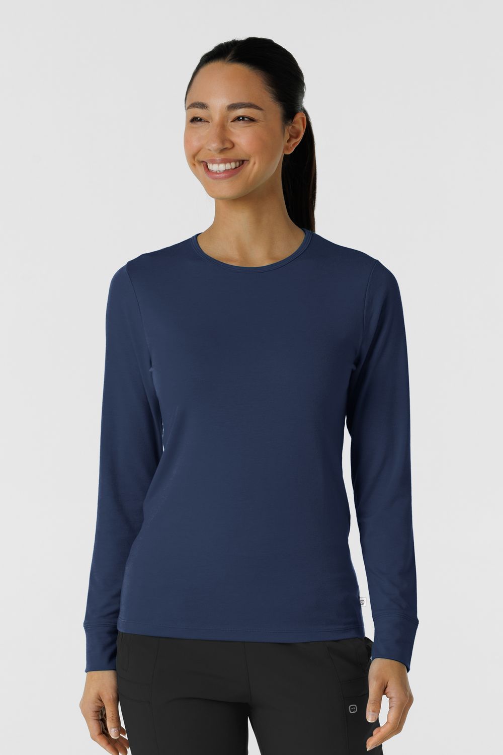 Maglia Essential 2189 manica lunga navy blue
