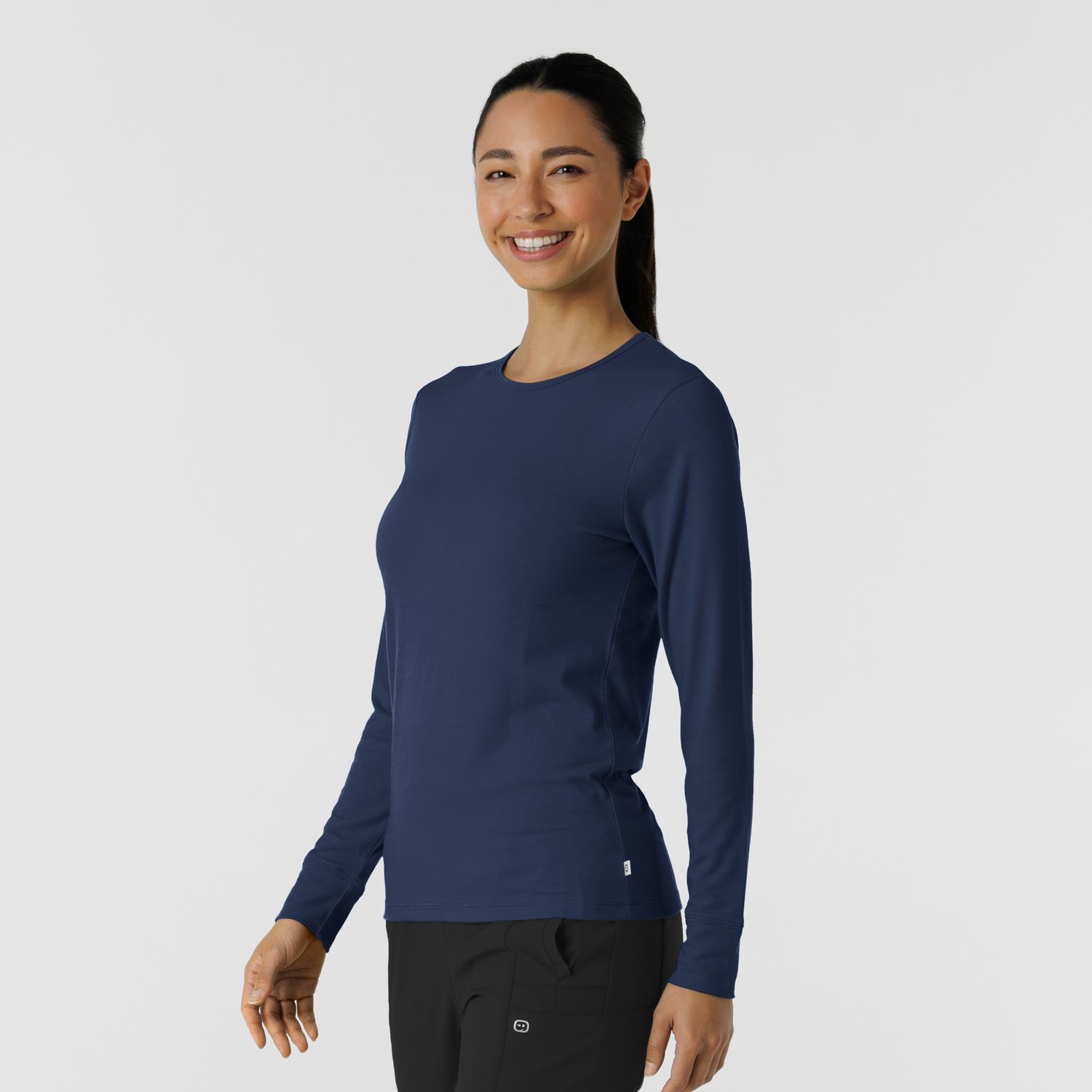 Maglia Essential 2189 manica lunga navy blue