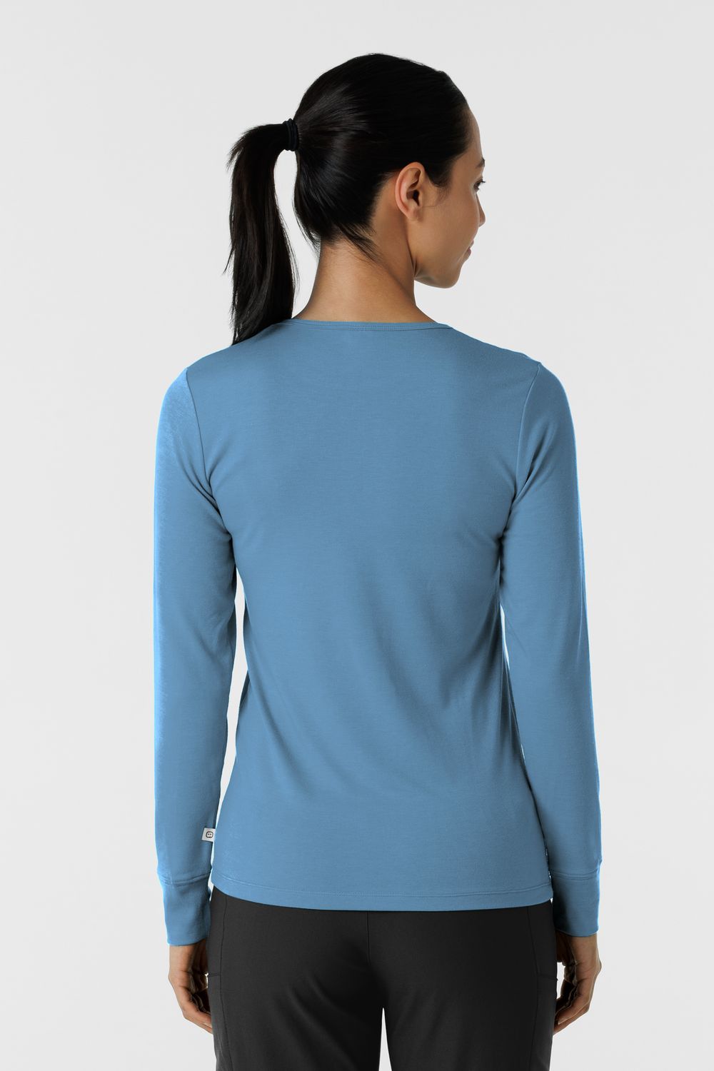 Maglia Essential 2189 manica lunga pacific blue