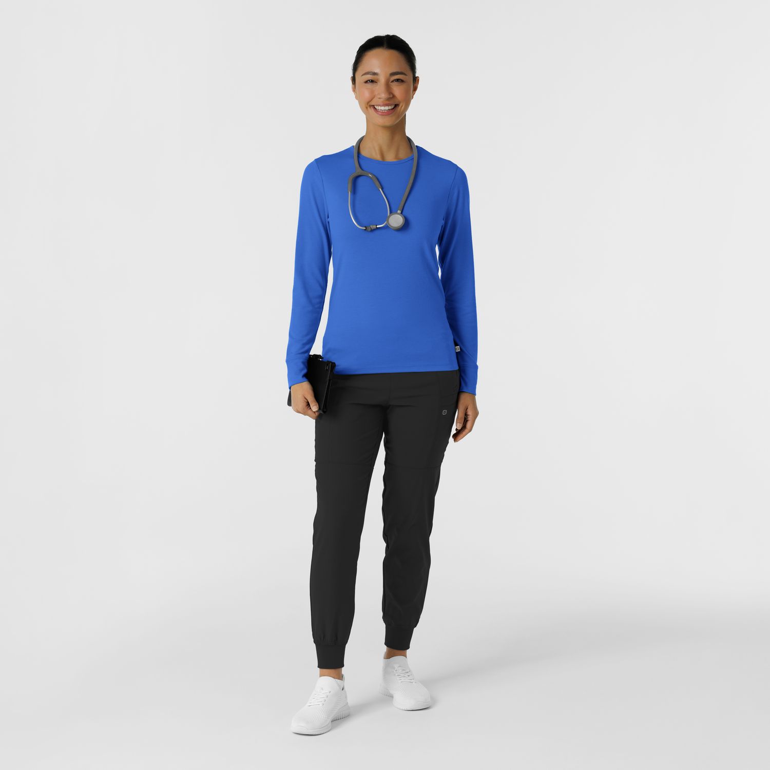 Maglia Essential 2189 manica lunga royal blue