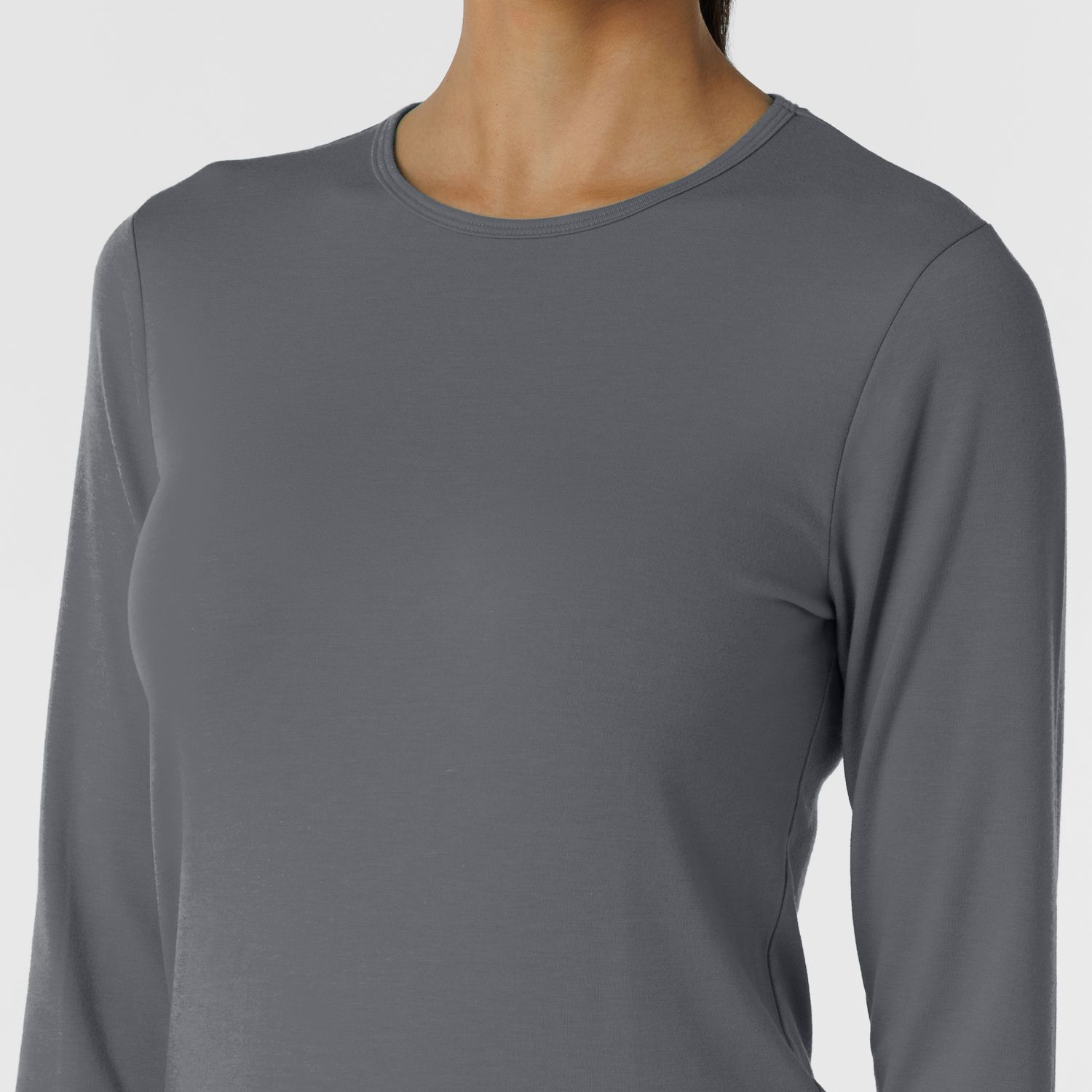 Maglia Essential 2189 manica lunga pewter