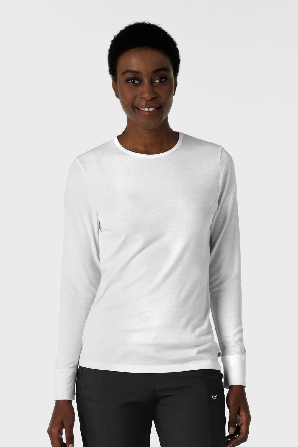 Maglia Essential 2190 manica lunga white 3pz