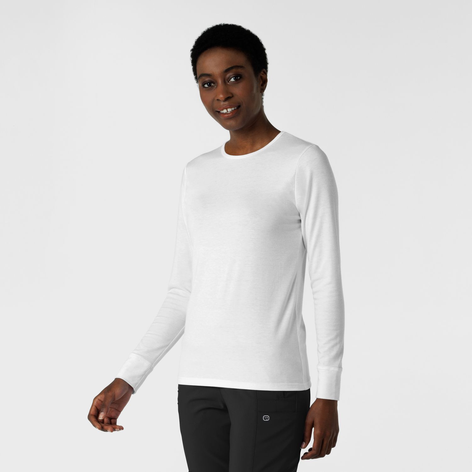 Maglia Essential 2190 manica lunga white 3pz