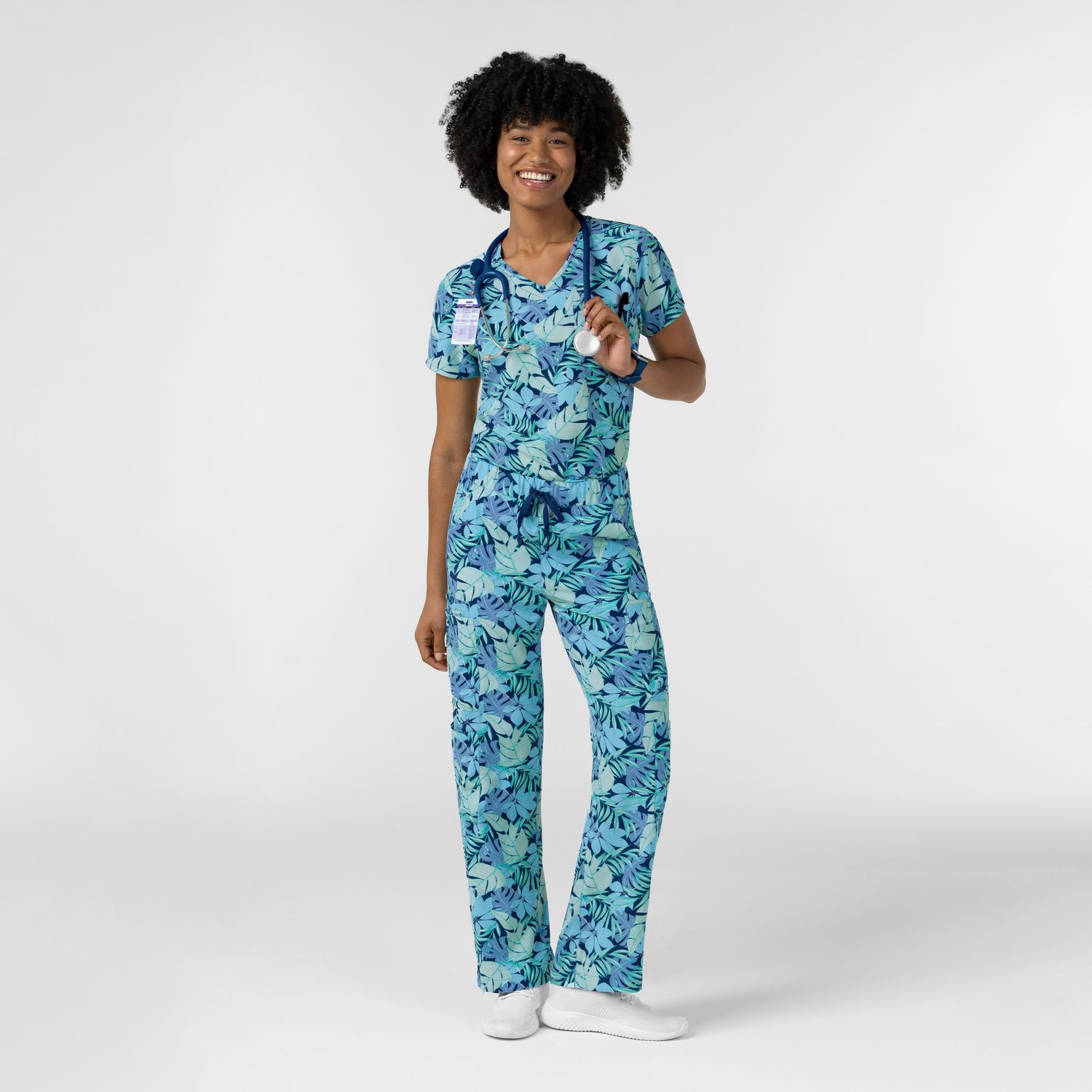 Casacca donna 6467 scollo a V Breezy Palms