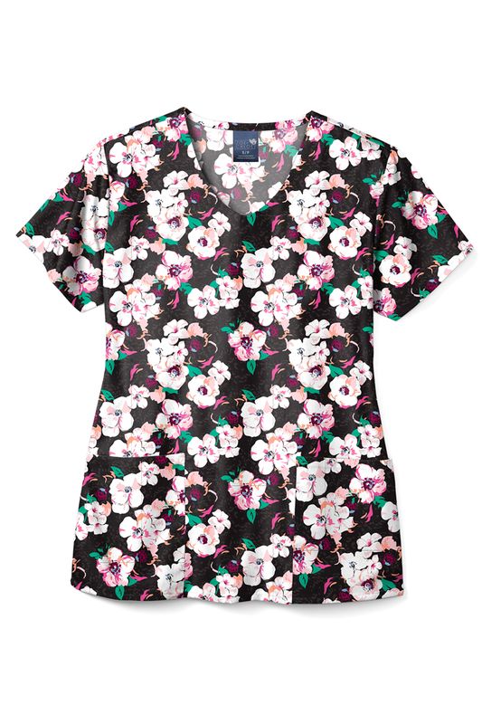 Casacca scollo a V - Pretty Peony