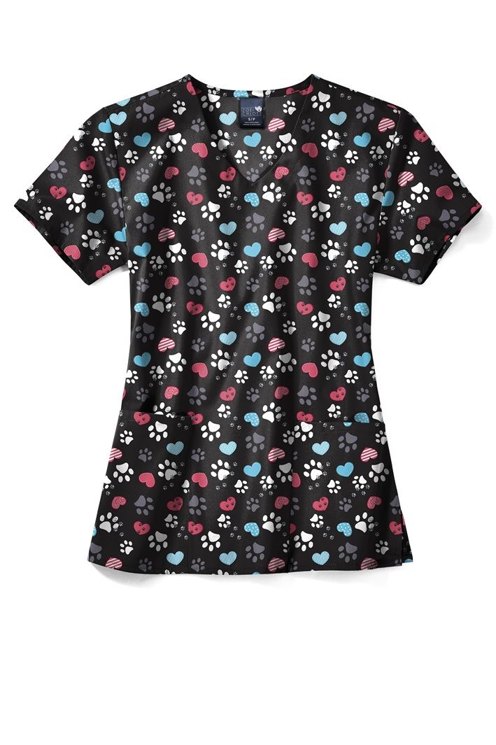 Casacca scollo a V - Stay Pawsitive