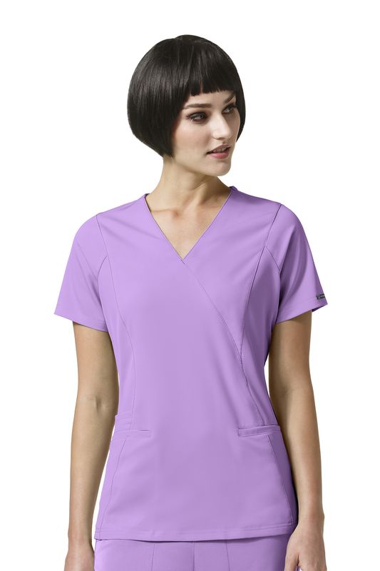 Casacca donna Axis scollo a Y orchid