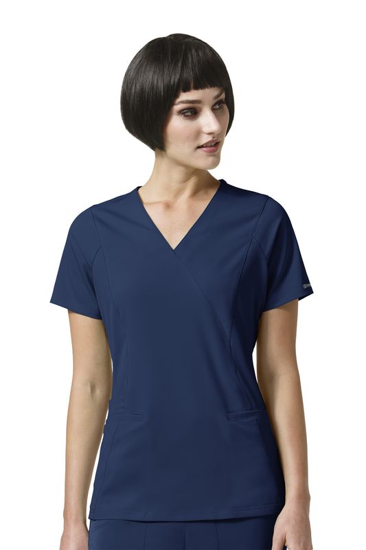 Casacca donna Axis scollo a Y navy blue