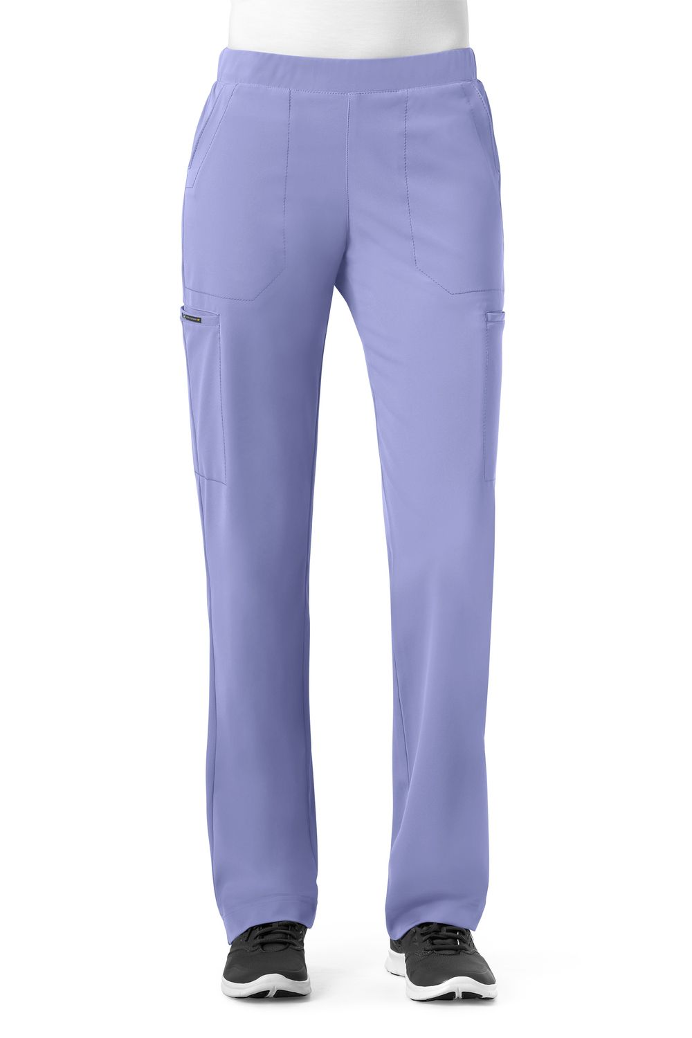 Pantalone donna Hybrid pull on ceil blue