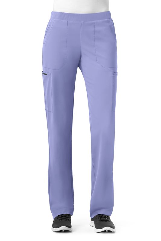 Pantalone donna Hybrid pull on ceil blue