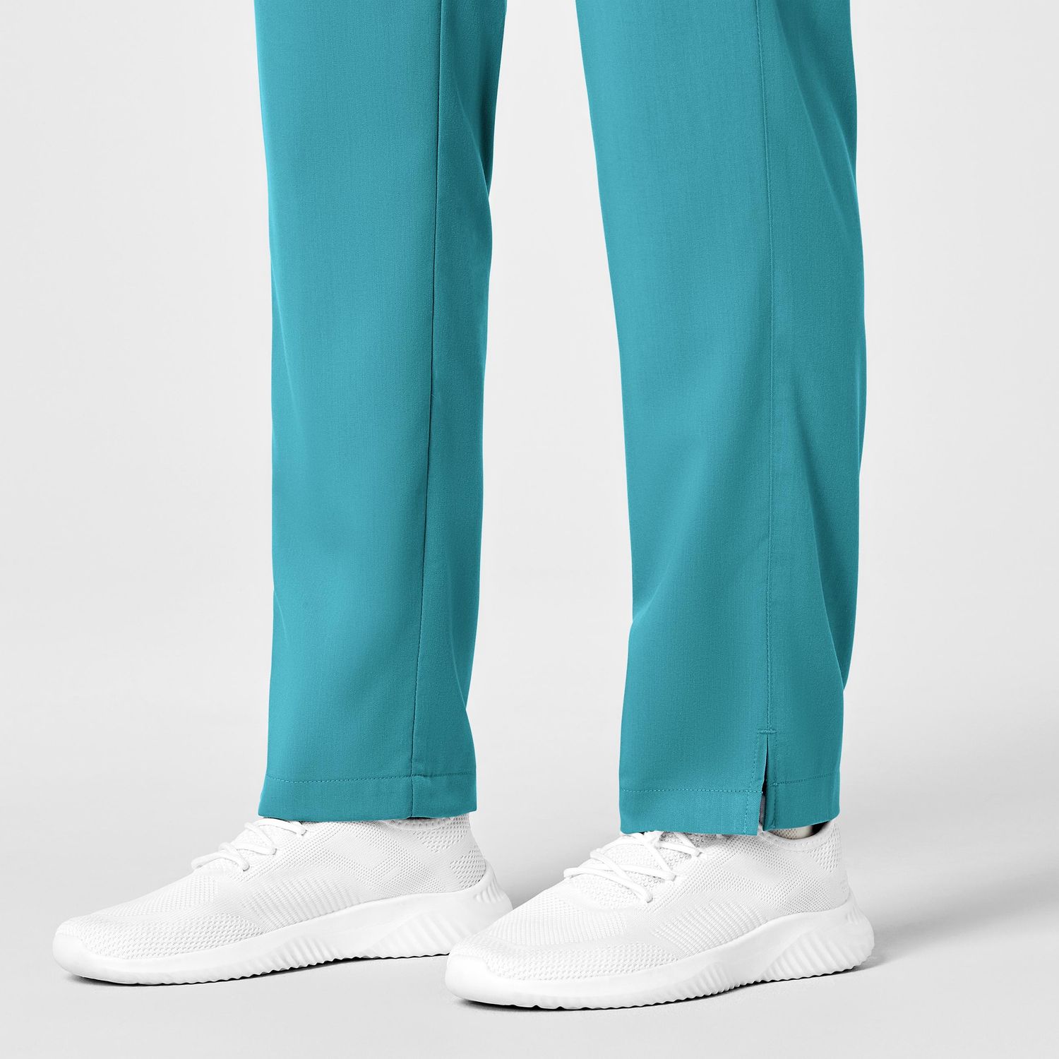 Pantalone donna 5419 cargo 7 tasche teal blue