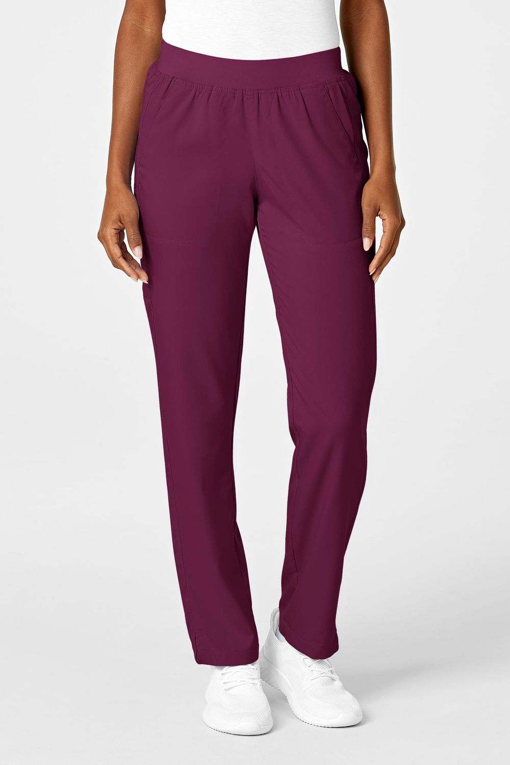 Pantalone donna 5419 cargo 7 tasche wine