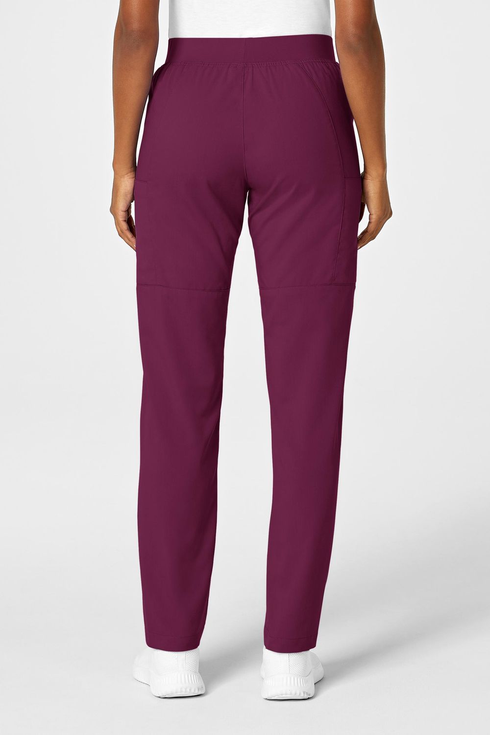 Pantalone donna 5419 cargo 7 tasche wine