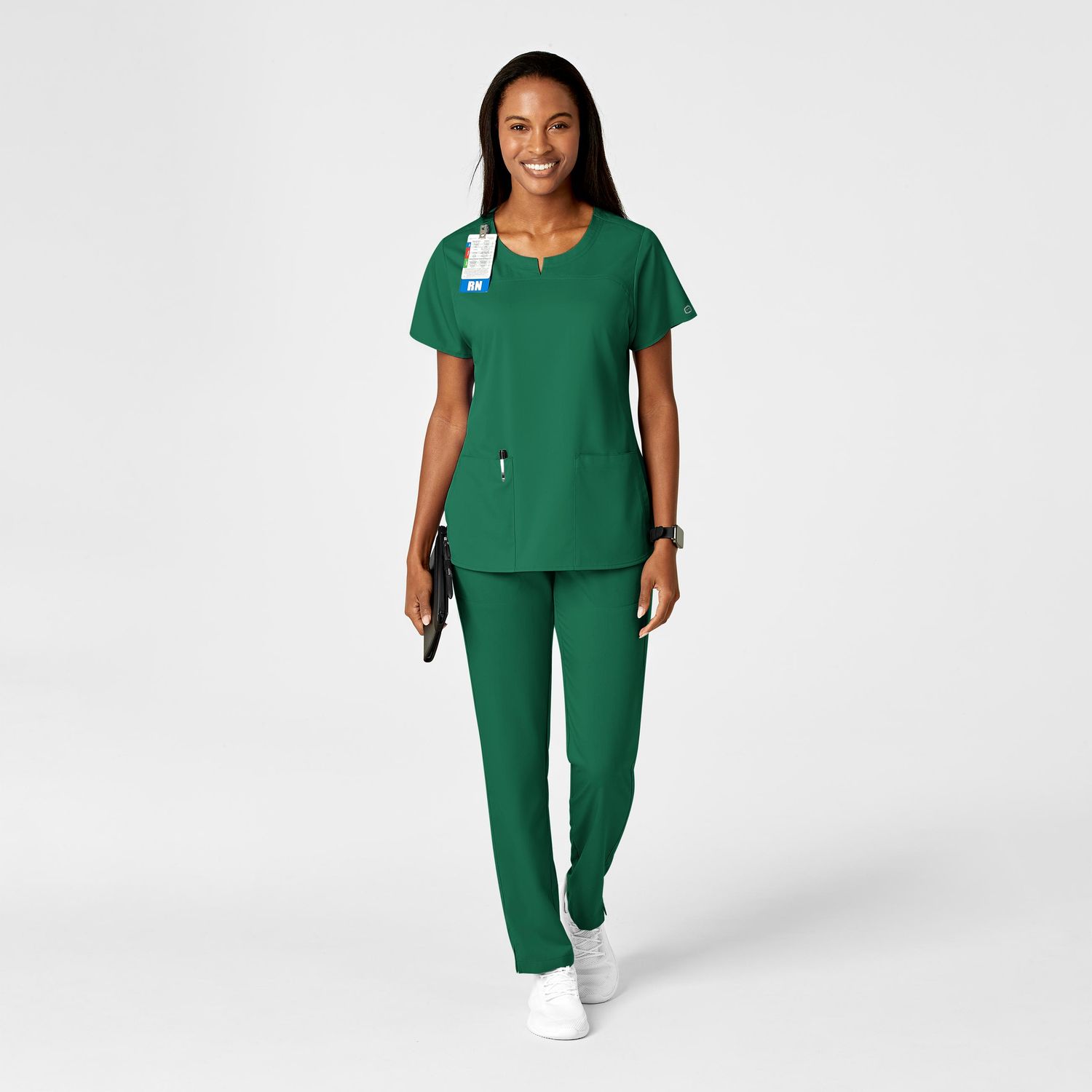 Pantalone donna 5419 cargo 7 tasche hunter