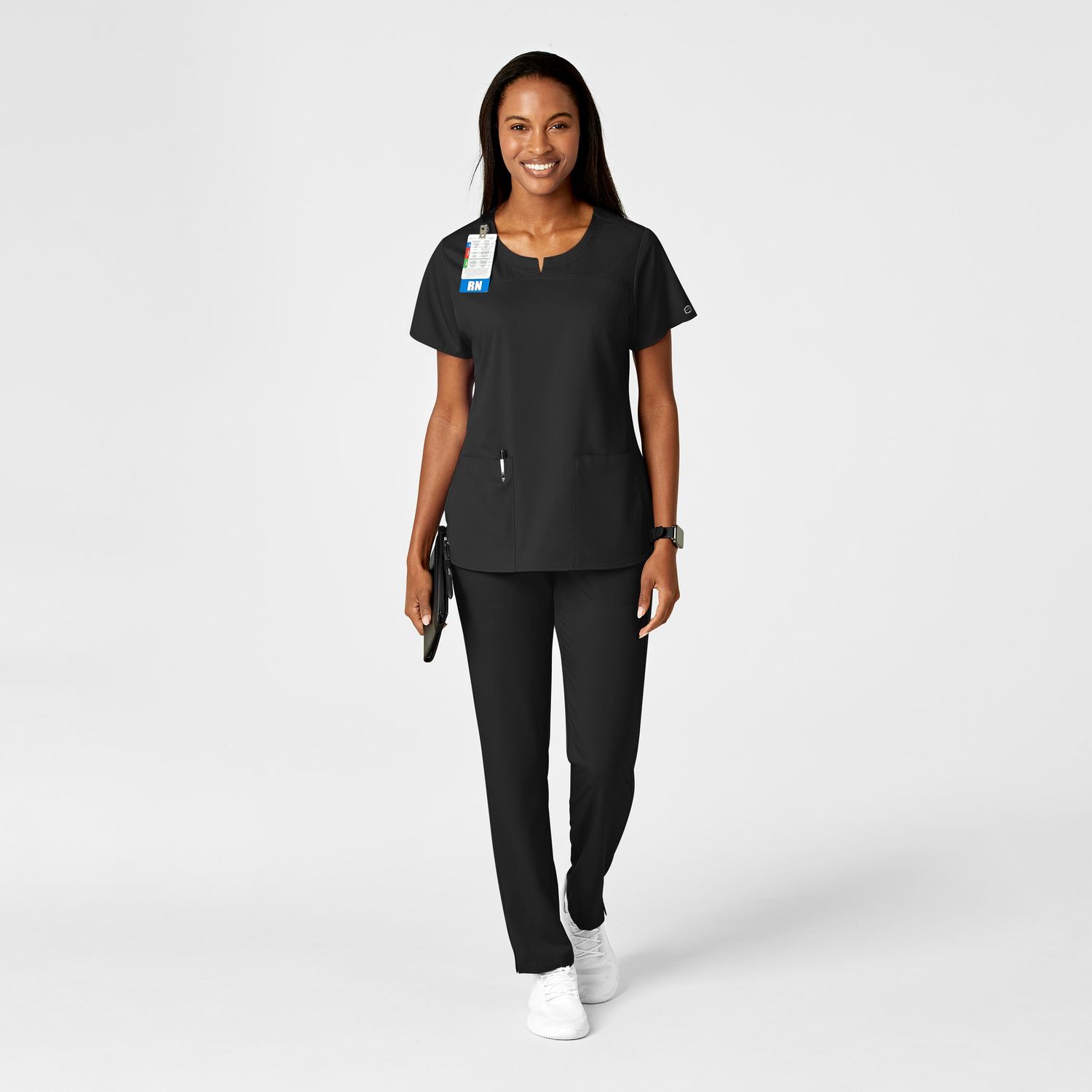 Pantalone donna 5419 cargo 7 tasche black