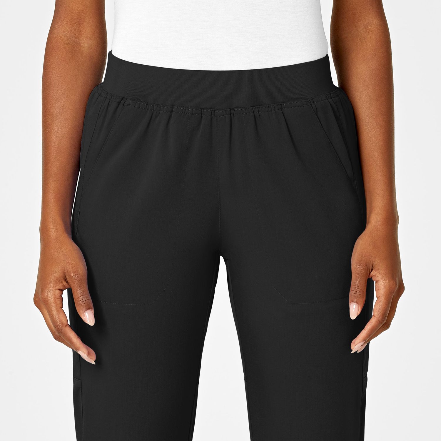 Pantalone donna 5419 cargo 7 tasche black