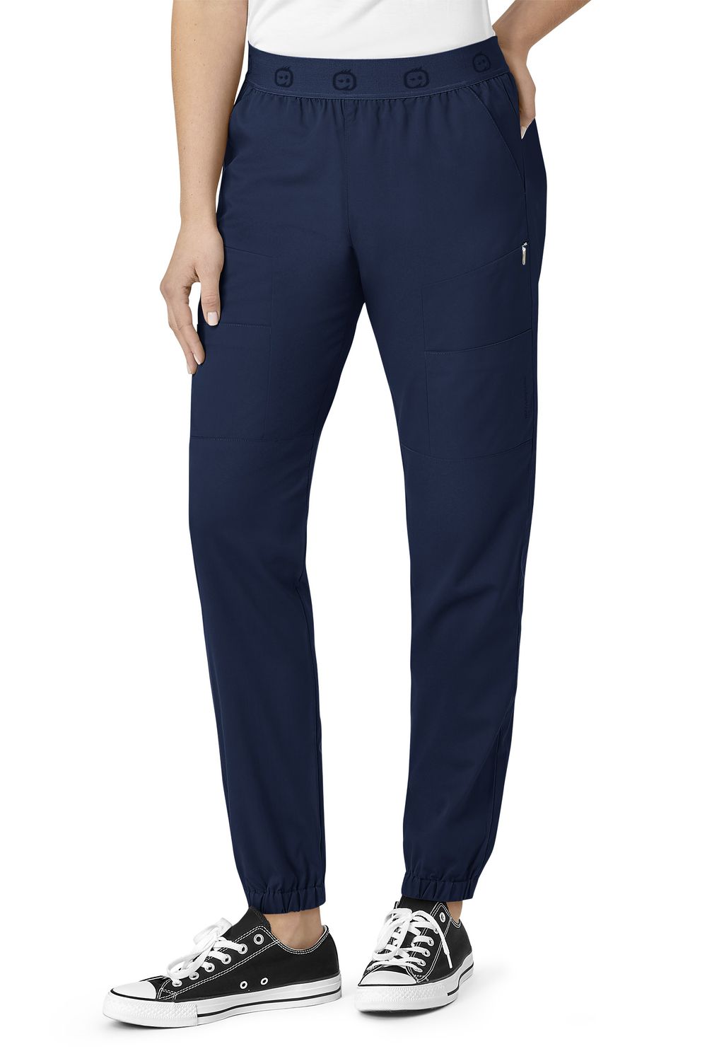 Pantalone donna 5719 slim cargo jogger navy blue