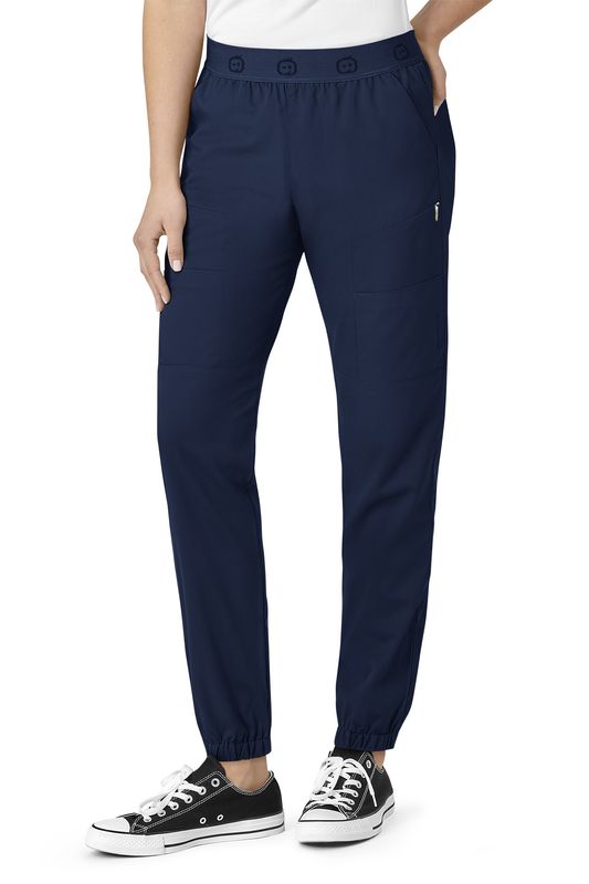 Pantalone donna 5719 slim cargo jogger navy blue