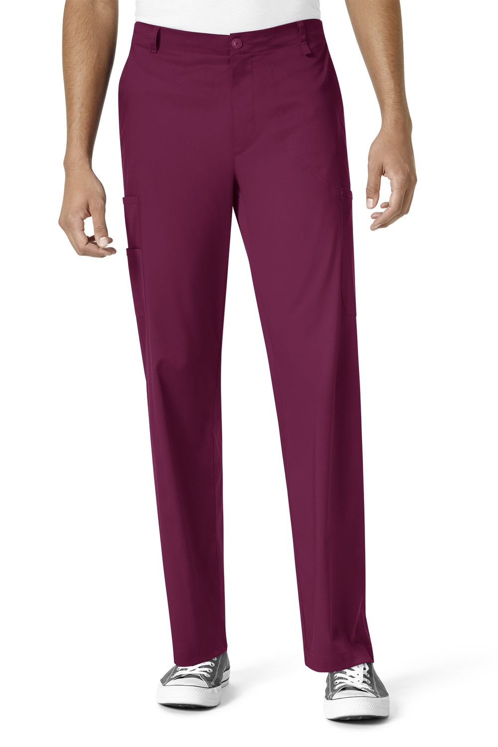 Pantalone uomo 5619 cargo wine