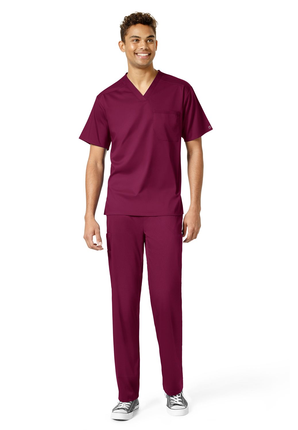 Pantalone uomo 5619 cargo wine
