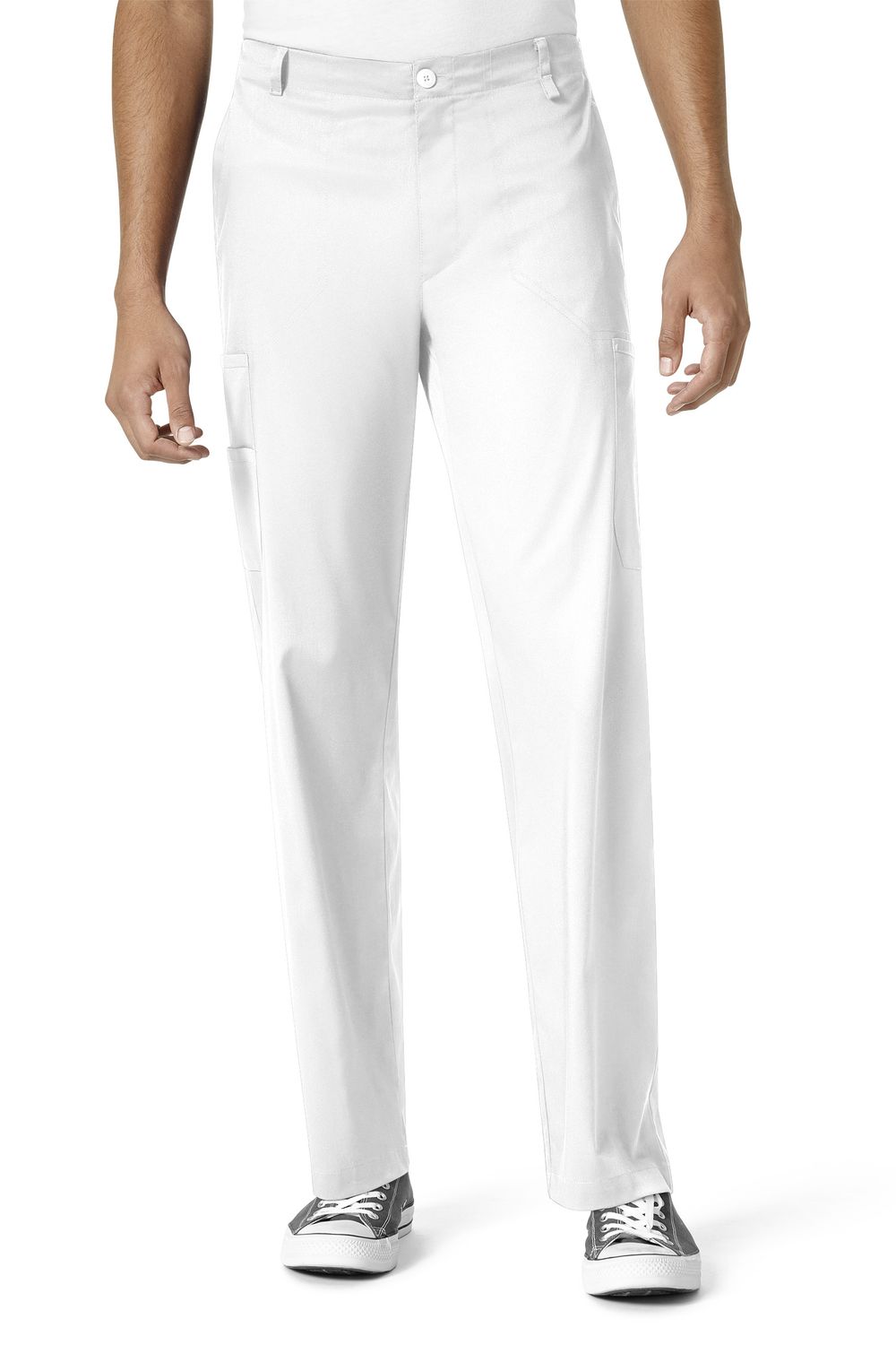 Pantalone uomo 5619 cargo white