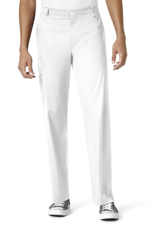 Pantalone uomo 5619 cargo white