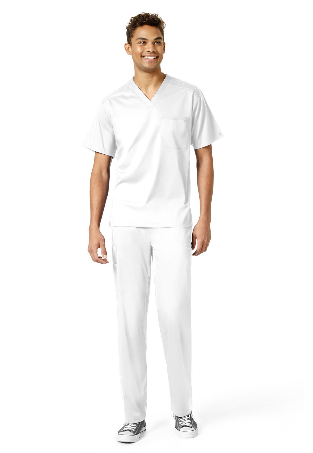 Pantalone uomo 5619 cargo white