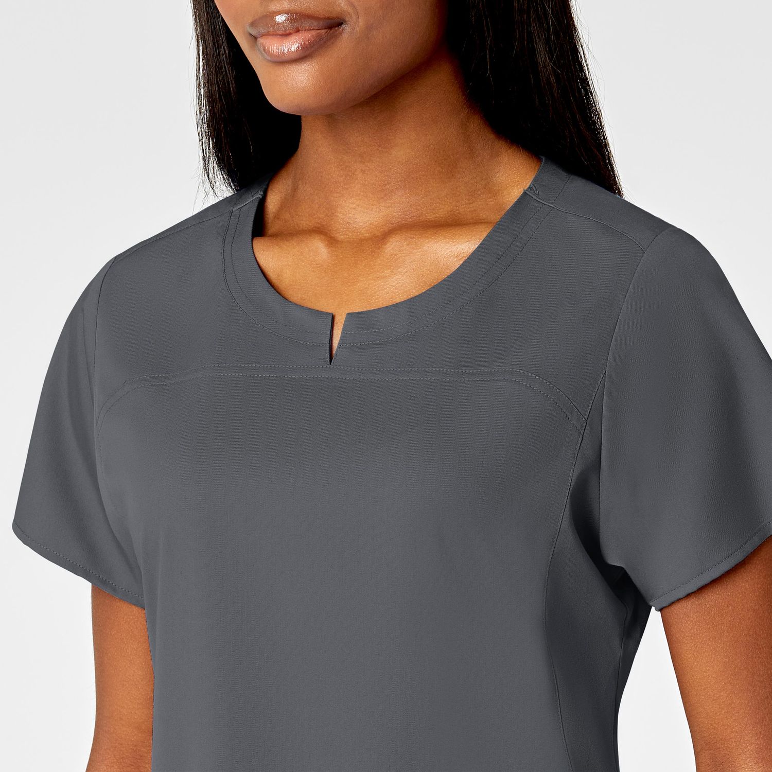 Casacca donna 6419 girocollo pewter