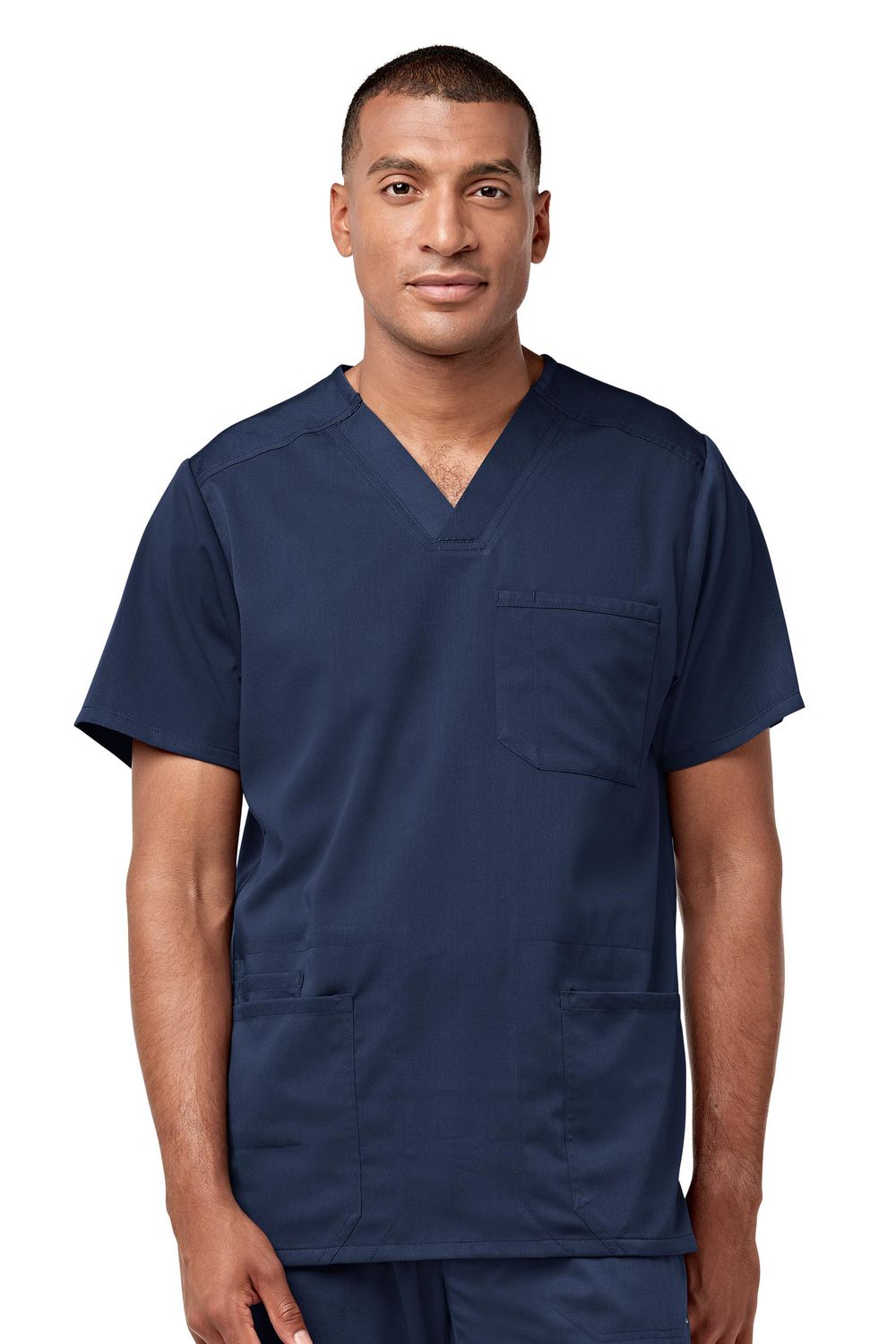 Casacca uomo 6819 sette tasche navy blue