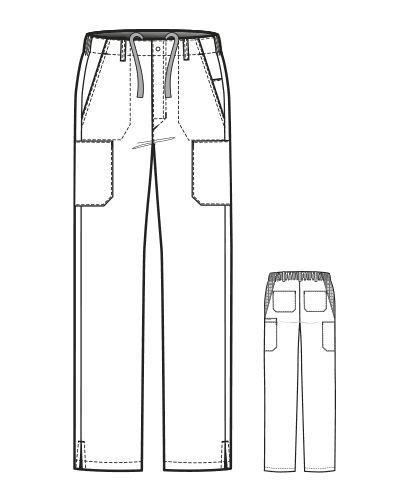 Pantalone uomo 5213 pewter