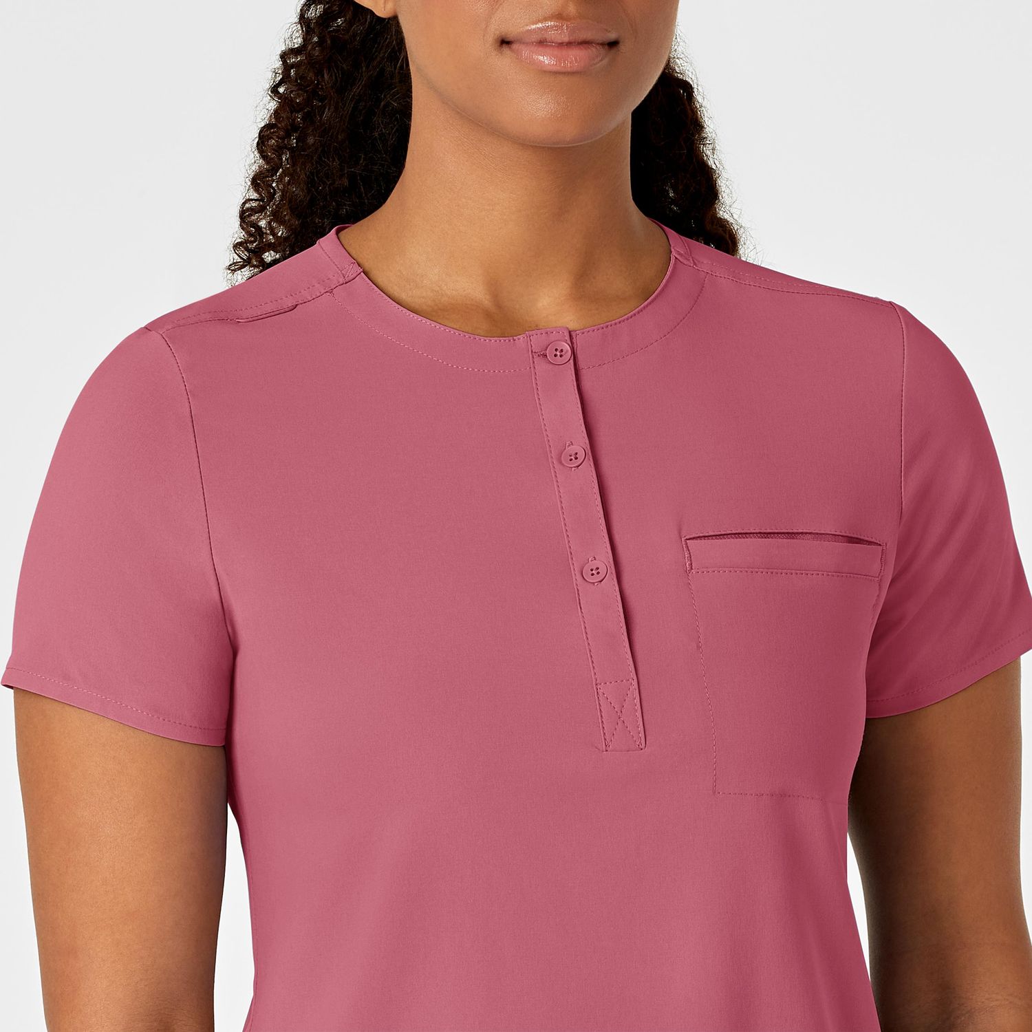 Casacca donna 6434 scollo alla coreana rose