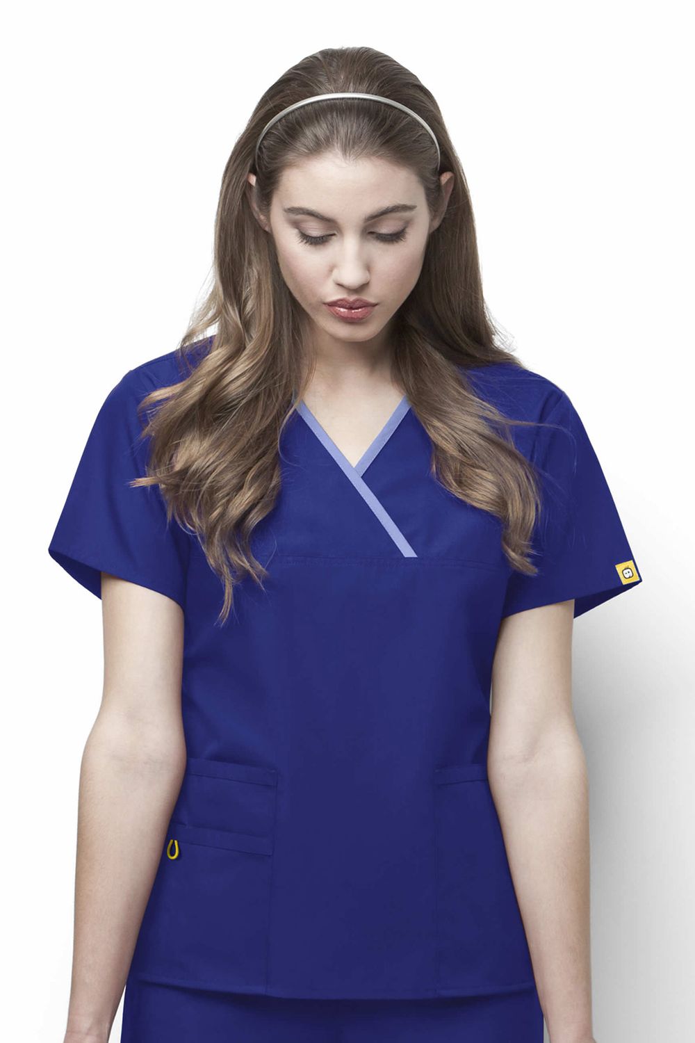 Casacca donna 6026 scollo a Y wine