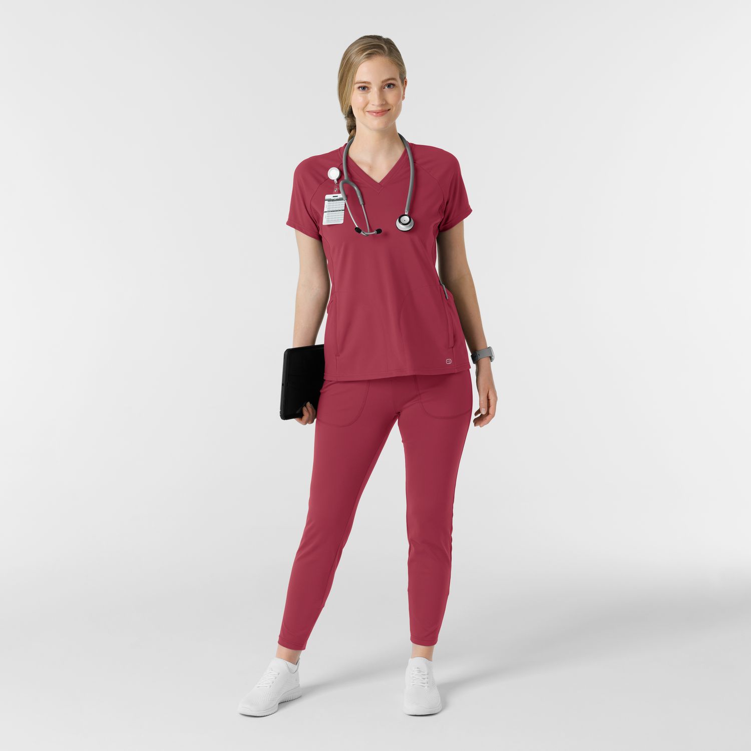 Pantalone donna 5259 slim ruby