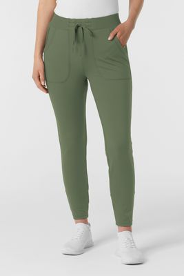 Pantalone donna 5259 slim olive