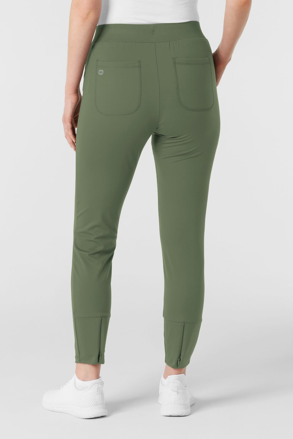 Pantalone donna 5259 slim olive