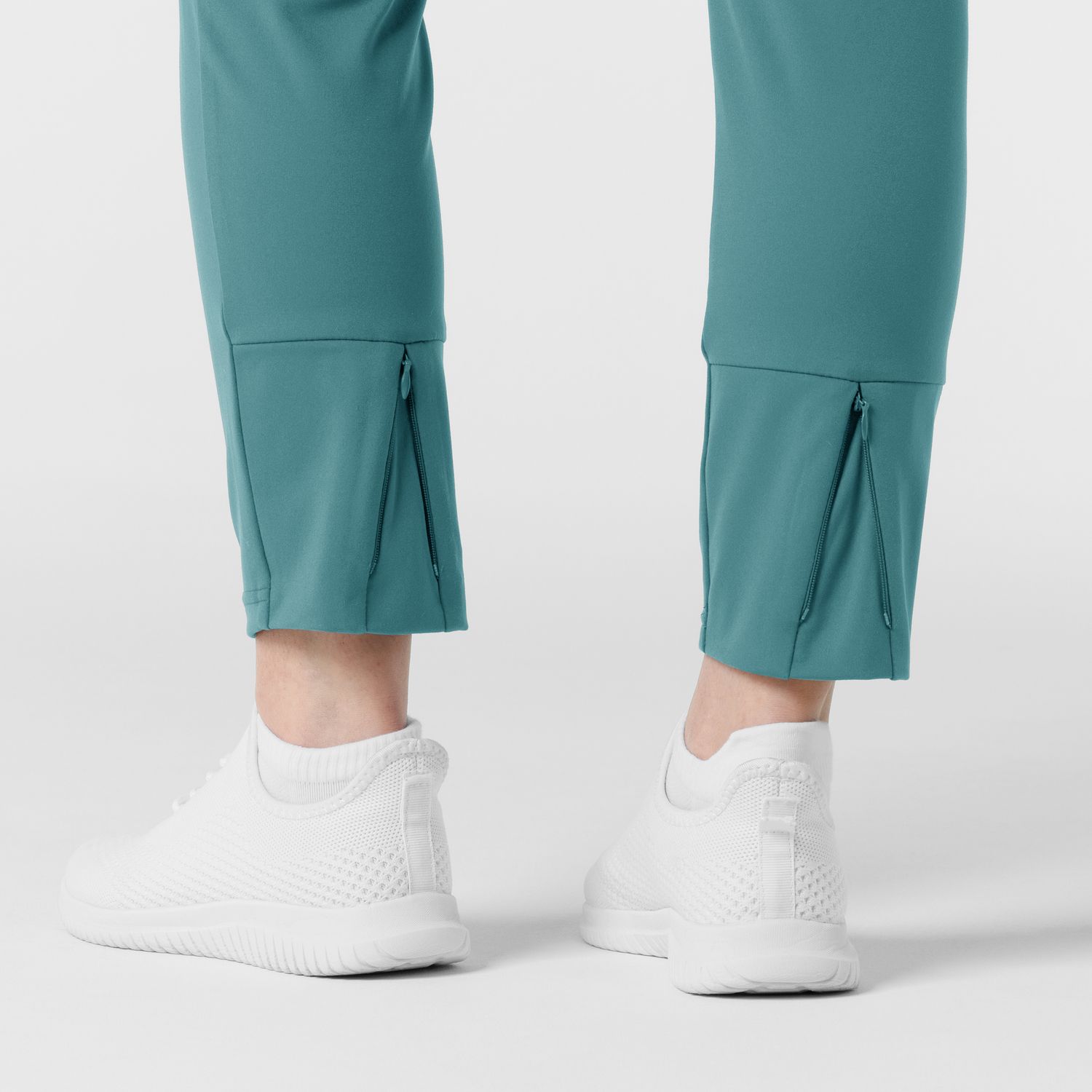 Pantalone donna 5259 slim vintage teal